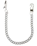 Sh! Nipple Chain Clamps Simple Clip Clasp Type with Heavy Chain