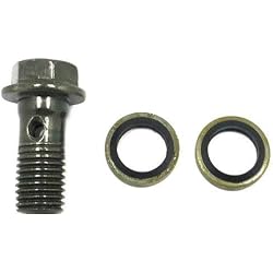 HaiMa 2Pcs Pit Dirt Bike Huile Refroidisseur Hydraulique Frein Banjo Vis 70-200Cc-Bronze 8Mm