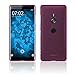 Price comparison product image PhoneNatic Silicone Case compatible with Sony Xperia XZ3 - matt hot pink Cover Cover