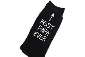 60 Second Makeover Limited Best Papa Ever Black Calf Socks Fathers Day Dad Husband Boyfriend Uncle Grandpa Grandad Present