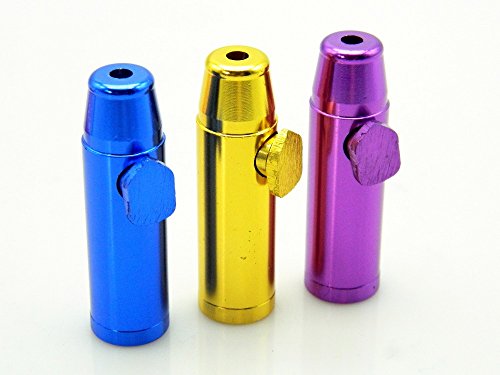Dosierer Portionierer sniff snuff bottle sniffer Spender Schnupf Dispenser Metall von M&M Smartek Deutschland Farbe (Schwarz) - 3