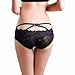 Produktbild VLIMG Transparente Spitzenstoff Niedrige taille Unterwäsche, schwarz