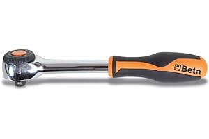 BETA 910/58 - Cricchetto reversibile con impugnatura rotante con attacco quadro maschio 3/8" meccanismo a 52 denti