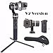Price comparison product image Feiyu G5 V2 Updated 3 Axis Splash Proof Handheld Gimbal for GoPro Hero 6 /5 /4 /3, Yi Cam 4K, AEE Action Cameras of Similar Size with EACHSHOT Mini Tripod