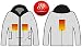 Produktbild PEARL urban Beheizbare Outdoor-Jacke mit USB-Anschluss, 3 Heizelemente, Größe XL
