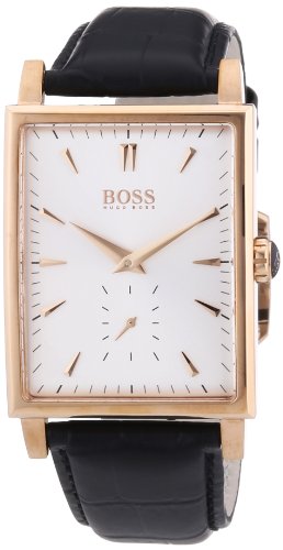 Hugo Boss Herren-Armbanduhr Analog Quarz Leder 1512785