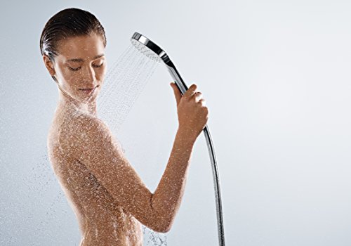 hansgrohe Croma Select E Handbrause, 3 Strahlarten, weiß/chrom - 3