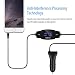 Produktbild MOKE FM-Transmitter, Universal Wireless FM Transmitter Autoradio mit USB-Autoladegerät unterstützen alle 3,5 mm Klinke intelligente Maschinen MP3, MP4 und Automobil-Elektronik, integrierte LED-Anzeige, High-Fidelity-Stereo-Sound, voller Frequenzemission (blau)