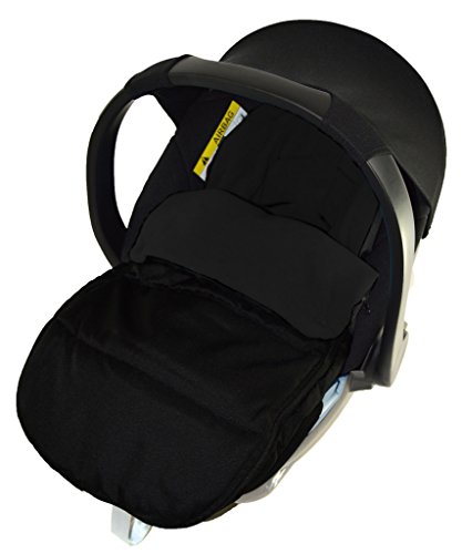 Universal Car Seat Footmuff to Fit BeSafe Izi Go New born Car seat Black Jack