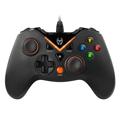 KROM, Key, NXKROMKEY, Gamecontroller, Gamepad, mit Hintergrundbeleuchtung, Farbe: schwarz