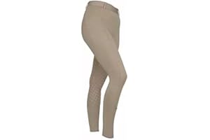 Shires Aubrion Albany Womens Horse Riding Tights - in Beige Small, Beige
