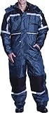 Multi-detaillierte Brusttaschen, zwei Gesäßtaschen inklusive Zollstocktasche, Dickies wasserdichter, gepolsterter Overall mit wasserdichtem Klettverschluss und Sturmklappen-Oberbekleidung