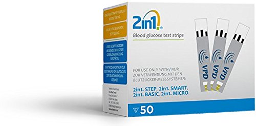Preisvergleich Produktbild 2in1 Smart Glucose test strips N50