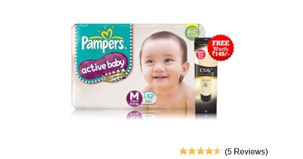 pampers active baby medium
