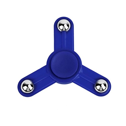 Tri Fidget Hand Spinner Toy, Bescita Fidget Hand Spinner Toy Stress Reducer EDC Focus Toy Relieves ADHD Anxiety and Boredom (Blue) Tri Fidget Hand Spinner Toy, Bescita Fidget Hand Spinner Toy Stress Reducer EDC Focus Toy Relieves ADHD Anxiety and Boredom (Blue)