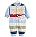 Stripe Baby Long Sleeves Bodysuit Baby Clothes Cotton Coveralls Climbing Clothes (59cm(3-6months))