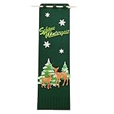 'Petra' s Manualidades (News a de tsf40hi69 Juego de manualidades, Cortina para puerta 'Bella Tiempo de invierno con cervatillos