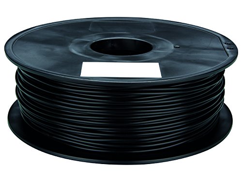 Velleman 1,75 mm PLA Filament für 3D-Drucker, Schwarz