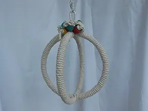 KSK Doubel Rope CIRCUL Swing for Bird