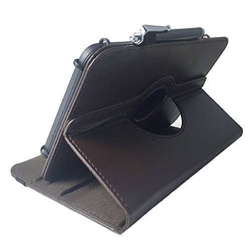 TECLAST P80H MT8163 – 8 Zoll Drehbare Tablet Schutztasche mit Standfunktion + Touch Pen – Braun 8 Zoll 360 - 2