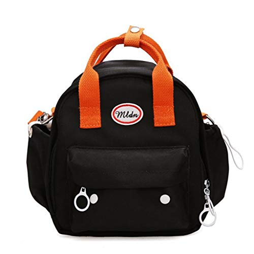 Preisvergleich Produktbild JUSTSELL Rucksack Damen Canvas Umhängetasche Doppeltem Verwendungszweck Rucksack Mode Schulrucksack Für Mädchen Backpack Für Camping Outdoor Sport