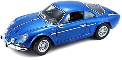 Bburago Maisto France- Voiture Miniature-Alpine Renault 1600 S Stradale 1971-Echelle 1/18, M31750, Bleu
