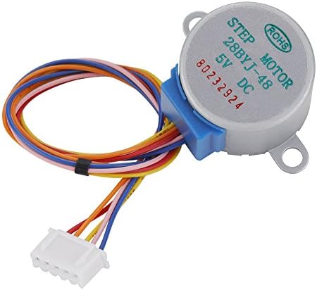 5Pcs DC 5V 4Phase 5Wire Stepper Motor Micro Reduction Gear Stepping Motor for DIY Remote Control