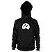 Produktbild Potter Moon - Herren Hooded Sweater, Größe: XL, Farbe: schwarz