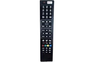 APYRDH rc4848f remote control for polaroid tv remote compatible for polaroid remote control,No Setup Required Compatible with Hitachi/Bush/Polaroid TV Remote Control P24D300FP P32FS1956A P32D300FP P43D300FP