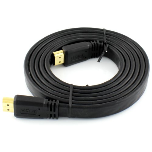 Ligawo High Speed HDMI Flachkabel mit Ethernet (5 m) - 2