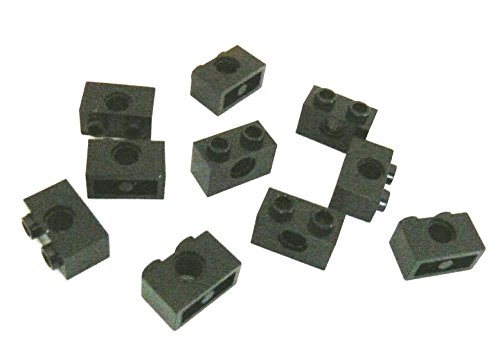 Preisvergleich Produktbild LEGO ® Technic - 40+ Stück - Steine Lochsteine Lochbalken Nr. 3700 - 1 x 2 x 1 - schwarz