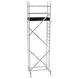 Arbeitshöhe: 6,2 m - Plattformhöhe: 4,2 m - Gerüsthöhe: 5,4 m