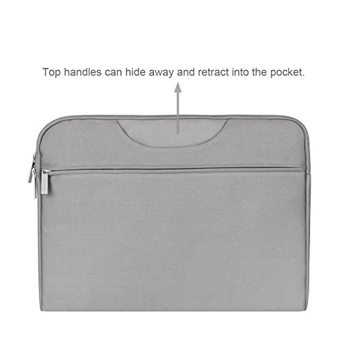 Arvok 11 11 6 12 Zoll Notebooktasche Laptoptasche Aktentasche Wasserfest Canvas-Gewebe Laptop Schutzh  lle Mit Griff   Rei  verschluss-Tasche Ultraboo
