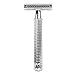 Shaveology Closed Comb Double Edge Safety Razor Kit With (5) 2.5CM Replacement Blades