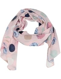 Pañuelo de Seda para Mujer con puntos de Print de Zwilling Corazón/elegante accesorio para mujeres también como – /de seda bufanda/pañuelo/hombro de toalla o sobre.