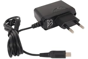 TECHTEK Laddare kompatibel med [Nintendo] 3DS, 3DS LL, DSI, DSI LL, XL ersätter WAP-002