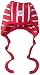 Polarn O. Pyret Unisex Baby Helmet Striped Hat, Poppy, 2-6 Months