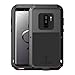 Produktbild Samsung Galaxy S9,S9 Plus Hülle Case,Eastcoo Wasserdicht Stoßfest Alloy Aluminum Metal Bumper Handyhülle Soft Silikon Schwer Metall Militär starkes hartes Schutzhülle Tasche cover für Samsung Galaxy S9,S9 Plus (Samsung Galaxy S9, Schwarz)