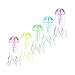 Produktbild H-Sunshy - Simulation Quallen - Dekoration Fluoreszenz Simulation Qualle - 6PCS Simulation Dekoration Fluoreszenz Simulation Qualle.