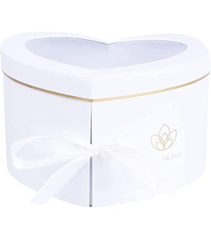 12 Scatole Portafiori A Forma Di Cuore Per San Valentino – Sacchetti Regalo Con Manico, Rosa - 4