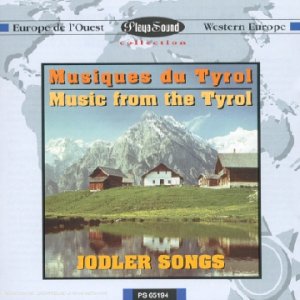 couverture de : Musiques du Tyrol, Jodker songs