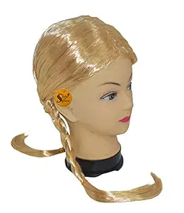Sage Square Party Ponytail Long Hair Wig / Princess Hair Wig / Funny Style for Fancy Dress Costume, Theme Party