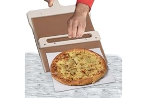 ETESLOT Pizza Peel Scorrevole, per Pala per Pizza Effesto, Pala per Pizza Super, Pala per Pizza Magic, cursore per trasferimento Pizza, Strumento per Pizza da Cucina, Paletta per Pizza