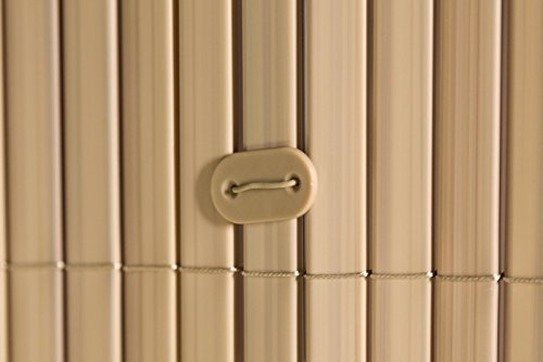 JAROLIFT Befestigungskit für Sichtschutzmatten, bambus / 20er Pack - 2