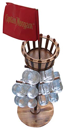 Preisvergleich Produktbild Captain Morgan - Trinkmast mit 10 Bierkrügen