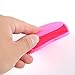 HENGSONG Silicone Makeup Washing Brush Egg Cleaning Brush Scrubber Cleaners Tool (Hot pink)