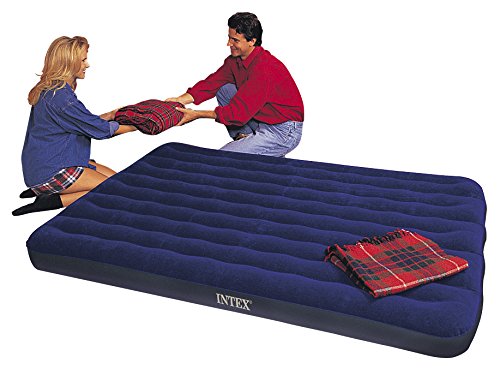 Intex Luftbett Classic Downy Blue Queen, Blau, 152 x 203 x 22 cm - 5