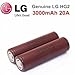 Produktbild 2PCS Original LG INR18650HG2 3000mAh Battery 3.6V 20A