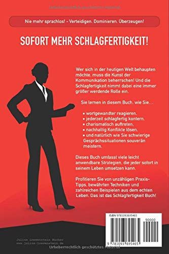 SCHLAGFERTIGKEIT-Nie-mehr-sprachlos-Wie-Sie-mit-Hilfe-effektiver-Gesprchstechniken-sicher-argumentieren-schwierige-Situationen-souvern-meistern-und-jederzeit-schlagfertig-kontern