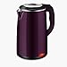 Produktbild KKY-ENTER Einfache lila doppellagige Anti-Hot 304 Lebensmittelqualität Edelstahl nahtlose Innenraum automatische elektrische Wasserkocher (21 * 21 * 35.5cm), 1.8L
